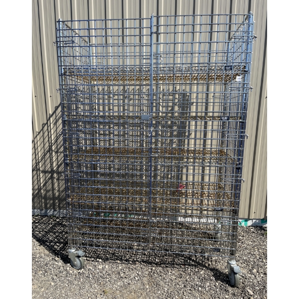 STORAGE RACK - LOCKABLE - 24X48X68