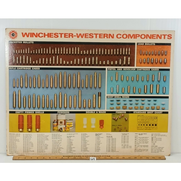 WINCHESTER-WESTERN COMPONENTS COUNTER TOP DISPLAY