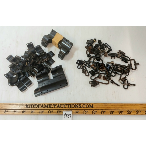 QTY OF SCOPE MOUNTS & SWIVELS