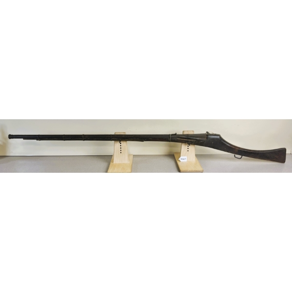 UNKNOWN JEZAIL STYLE MATCHLOCK IN APPROX .50 BP - ANTIQUE CLASS