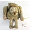 Image 2 : MAN W/ KNIFE BY ISAAC PANIGAYAK - STONE W/ IVORY