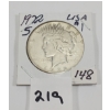 Image 2 : 1922 U.S. SILVER DOLLAR COIN
