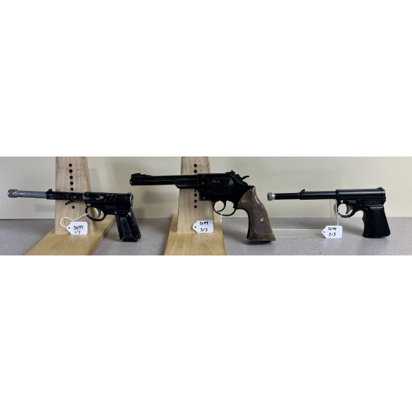 LOT OF 3 - AIR PISTOLS - NO PAL REQUIRED