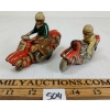 Image 1 : LOT OF 2 - SCHUCO TIN WIND UP MOTORCYCLE RIDERS
