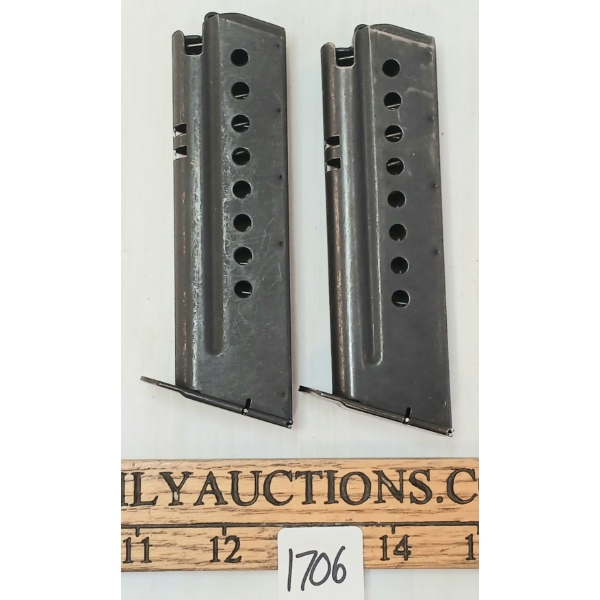 LOT OF 2 - SIG-SAUER P220 9MM MAGS - PAL REQ.