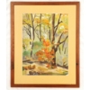 Image 1 : FOREST SCENE BY ROY MATSUI (PRS CDN ARTIST) - FRAMED WATERCOLOUR ON PAPER