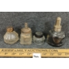 Image 2 : LOT OF 4 - INKWELL BOTTLES - INCL WATERMANS, MOYER SCHOOL & QUINK