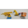 Image 4 : LOT OF 4 - DINKY TOYS & MARX DIECAST & TIN CRANES - INCL FRICTION