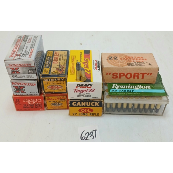 AMMO: APPROX 375X MIXED .22CAL