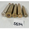 Image 2 : AMMO: 4X LIVE & 1X BRASS DANGEROUS GAME & WEATHERBY CARTRIDGES