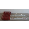 Image 4 : LOT OF 2 - METAL COCA-COLA BOTTLE CARRIER TRAYS