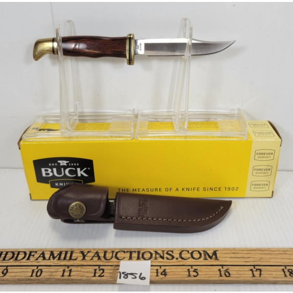 BUCK 102 KNIFE W/ SHEATH