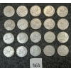 Image 1 : LOT OF 20 - 1968 CDN 25 CENT COINS 