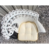 Image 7 : ROCOCO STYLE WICKER PATIO CHAIR W/ CUSHION