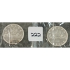 Image 1 :  LOT OF 2 - 1963 CDN SILVER DOLLARS - VOYAGEUR