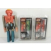 Image 2 : LOT OF 3 - 1999 STARWARS EPISODE 1 LIGHTSABERS & ROGUN ROBOT