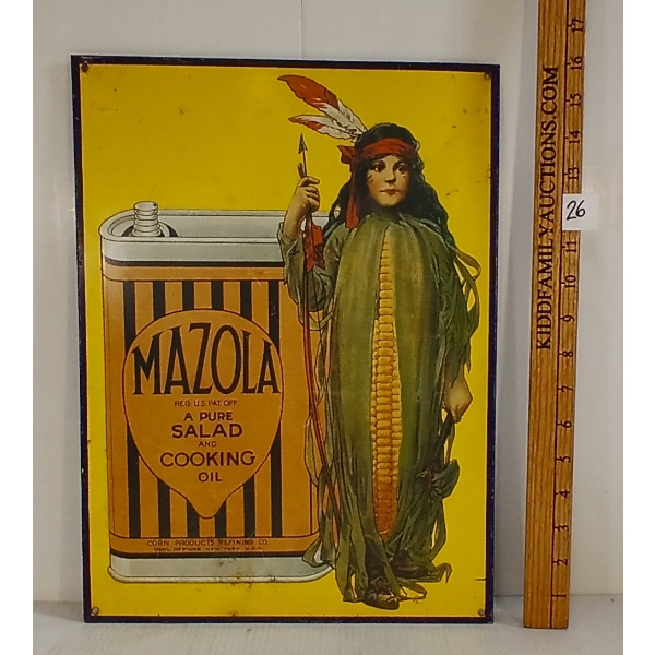 MAZOLA COOKING OIL - SST SIGN