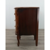 Image 5 : FRENCH PROVINCIAL BURLED MAHOGANY VENEER DESK 