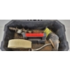 Image 2 : JOB LOT - HUSKY TOOL TOTE W/ CONTENTS - INCL AUGER, ETC.