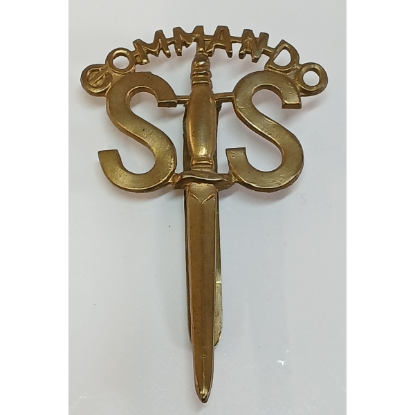 WWII BRITISH S.A.S. COMMANDO BADGE