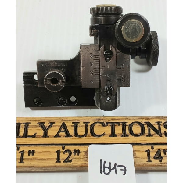 PARAMOUNT TARGET SIGHT W/ BASE & MOUNTING SCREW
