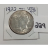 Image 1 : 1922 U.S. UNCIRCULATED SILVER DOLLAR