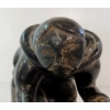 Image 2 : MAN HAULING BY THOMASSIE SIVUARAPIK (1941 - 2009) - STONE