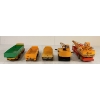 Image 3 : LOT OF 5 - DINKY TOYS DIECAST MODELS - COLES MOBILE CRANE, LEYLAND COMET, LORRY-MOUNTED CRANE, ETC