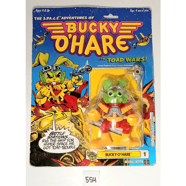 HASBRO BUCKY O'HARE ACTION FIGURE - FACTORY SEALED 