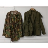 Image 1 : LOT OF 2 - CDN CAMO & GREEN FIELD UNIFORMS - INCL JACKETS & PANTS