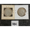 Image 2 : LOT OF 2 - 1949 CDN 50 CENT SILVER COINS