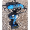 Image 1 : LOT OF 2 - MASTERCRAFT CORDED OSCILLATING MULTI-TOOL & CORDLESS IMPACT DRIVER