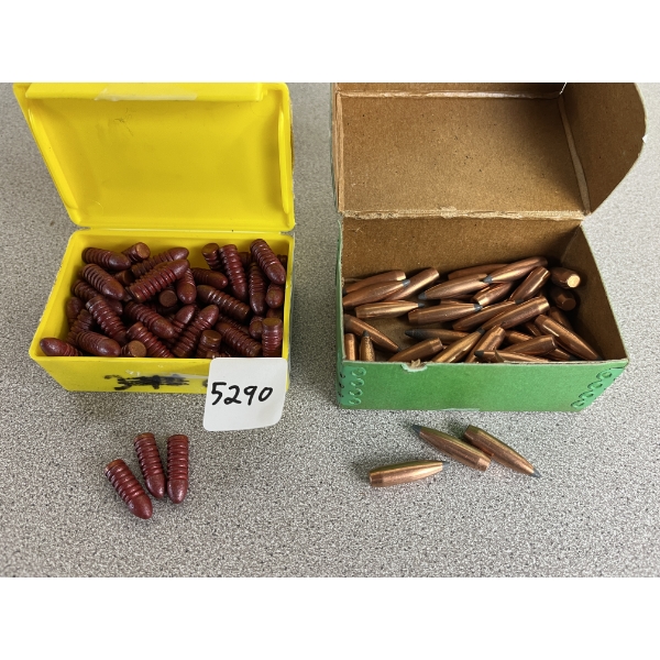 BULLETS: APPROX 125X .277 MIXED 