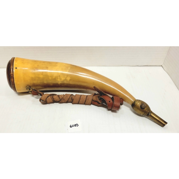 POWDER: POWDER HORN W/ CONTENTS - PAL REQ.