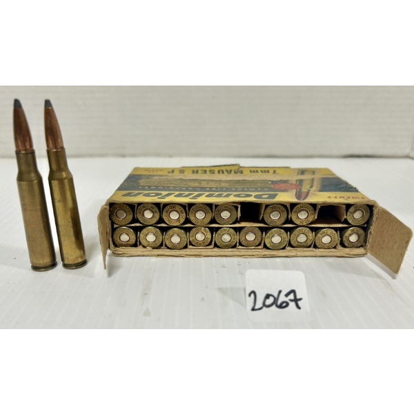 AMMO: 20X MIXED 7 MM MAUSER - SP