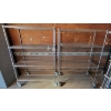 Image 1 : LOT OF 2 - ULINE STAINLESS STEEL WIRE RACKING