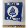 Image 1 : PUBLIC TELEPHONE DST FLANGE SIGN