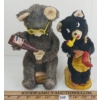Image 2 : LOT OF 2 - SHOE SHINER & SODA DRINKING BEARS BATTERY OP TOYS