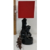 Image 6 : ART DECO BLACK PANTHER TABLE LAMP