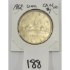 1962 CDN SILVER DOLLAR - UNCIRCULATED