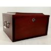 Image 1 : MAHOGANY COLLECTOR COIN BOX