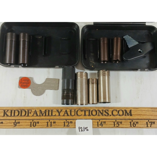 LOT OF 8 - MISC CHOKE TUBES - INCL CARLSON'S WIN FULL .700, ETC