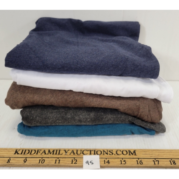 LOT OF 5 - ALLDAY MEN'S XL SHIRTS 