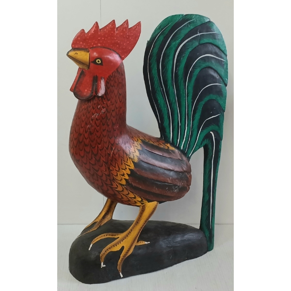 FOLK ART ROOSTER