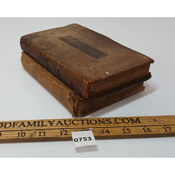 LOT OF 2 - 1698(?)  THE WORKS OF VIRGIL  & 1872  BEST OF EVERYTHING  