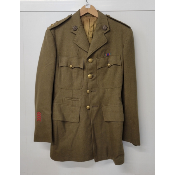 WWII GERALD PRESTON RCAS CORPS LIEUTENANT OFFICERS SERVICE DRESS
