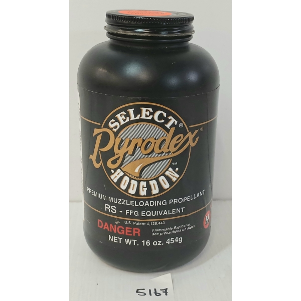 POWDER: HODGDON PYRODEX MUZZLELOADING PROPELLANT RS - 1LBS 