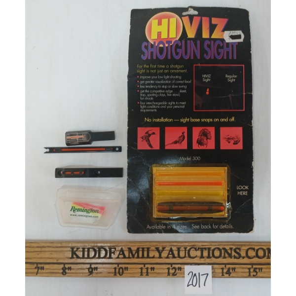 QTY OF HI-VIZ SHOTGUN SIGHTS