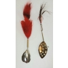 Image 6 : QTY OF FISHING LURES & CREEL BASKET