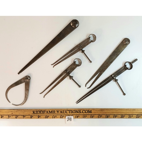 LOT OF 6 - VINTAGE UNION TOOLS - CIRCA LATE 1800s - EARLY 1900s